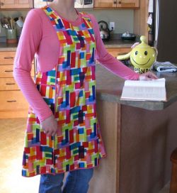 Multi-color apron