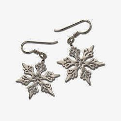 snowflake3 snowflake earrings