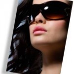 girl with sunglasses