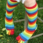 socks with toes